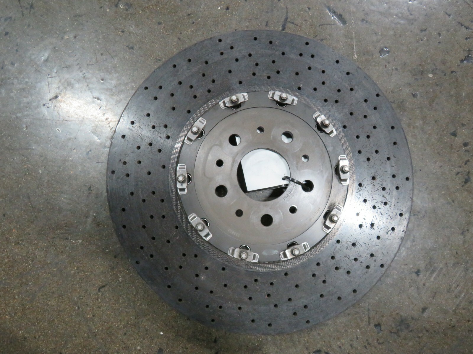 Ferrari 599 GTB, Front CCM Brake Rotor, Carbon Ceramic, Used, P/N 225853