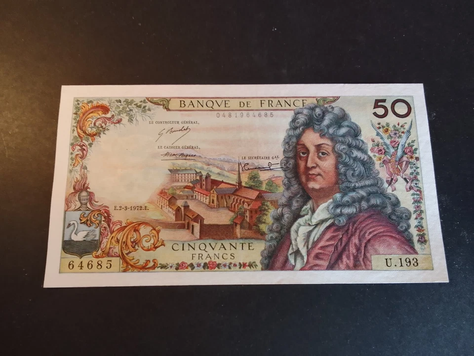 50 FRANCS  RACINE 02/03/1972 TRES BEL ETAT - Photo 1/1