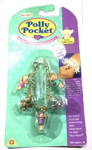 BLUEBIRD Polly Pocket * MOC *  POLLY’S FAIRY BRACELET  * RARE * 1994
