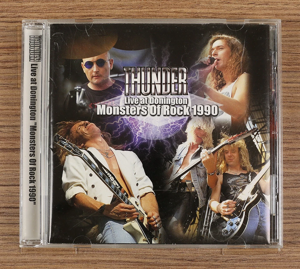 Thunder - Live At Donington (Monsters Of Rock 1990) CD (Japan 2001) TOCP-65745 Foto 2 de 4