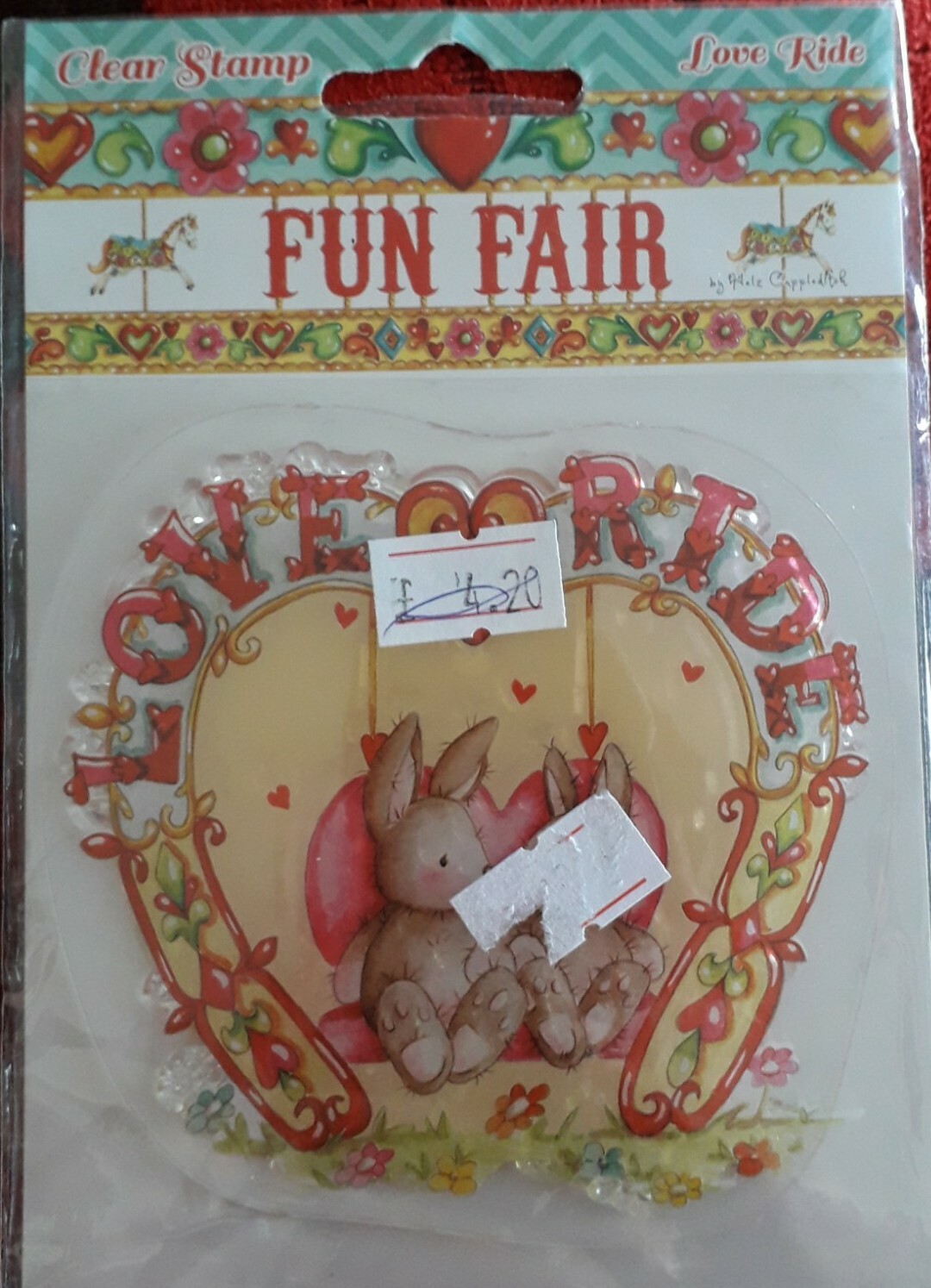 Fun Fair by Helz Cuppleditch Clear Stamps - LOVE RIDE