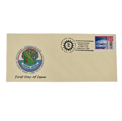 #ad #ad U.S. Navy Hurricane Hunters 30th Annual Reunion Florida 2005 1st Day Issue Stamp $6.87