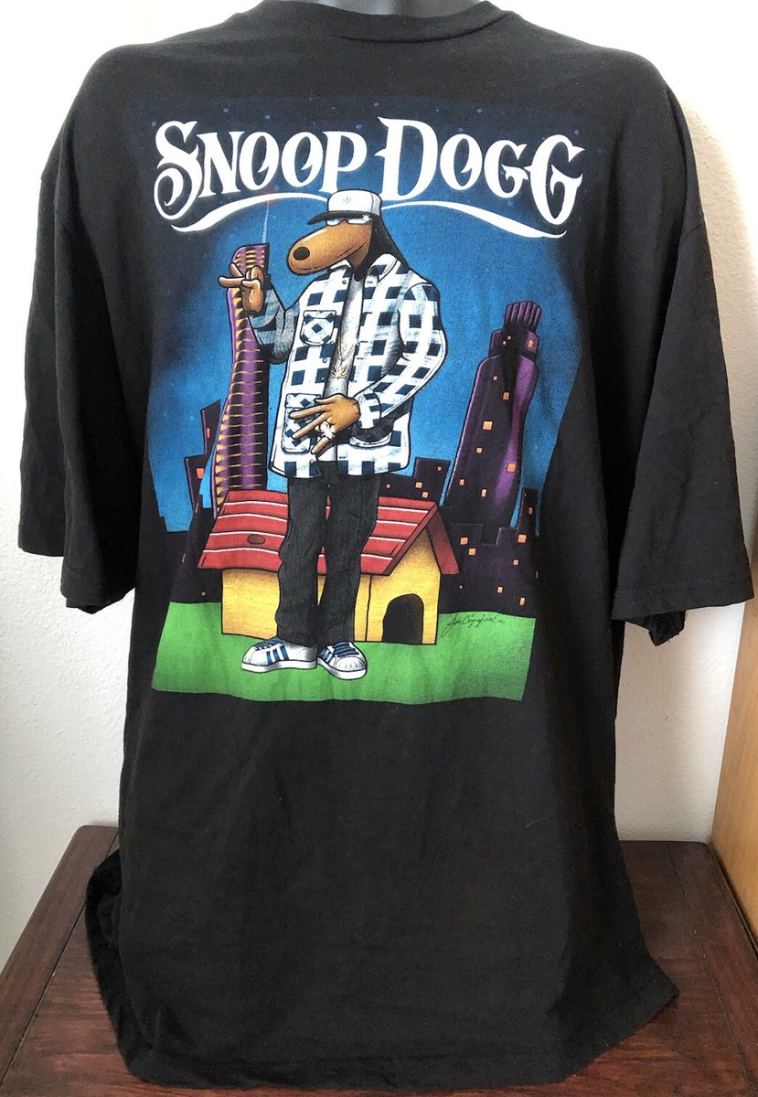 SNOOP DOGGY Dogg West Coast Rap Hip Hop Death Row Mens Big & Tall
