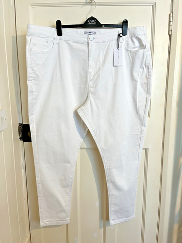 Denim Essentials Skinny Jeans White Plus Size 30 New - 第 1/6 張圖片