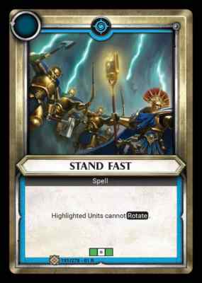 Warhammer Age of Sigmar Champions Stand Fast FOIL