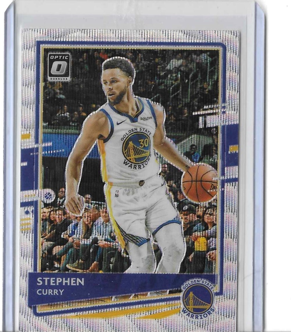 2020-21 Panini Donruss Optic - Stephen Curry #17 Wave Prizm