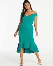 SIMPLE BE GREEN DRESS UK SIZE 16   EU44 US12 L48INCHES