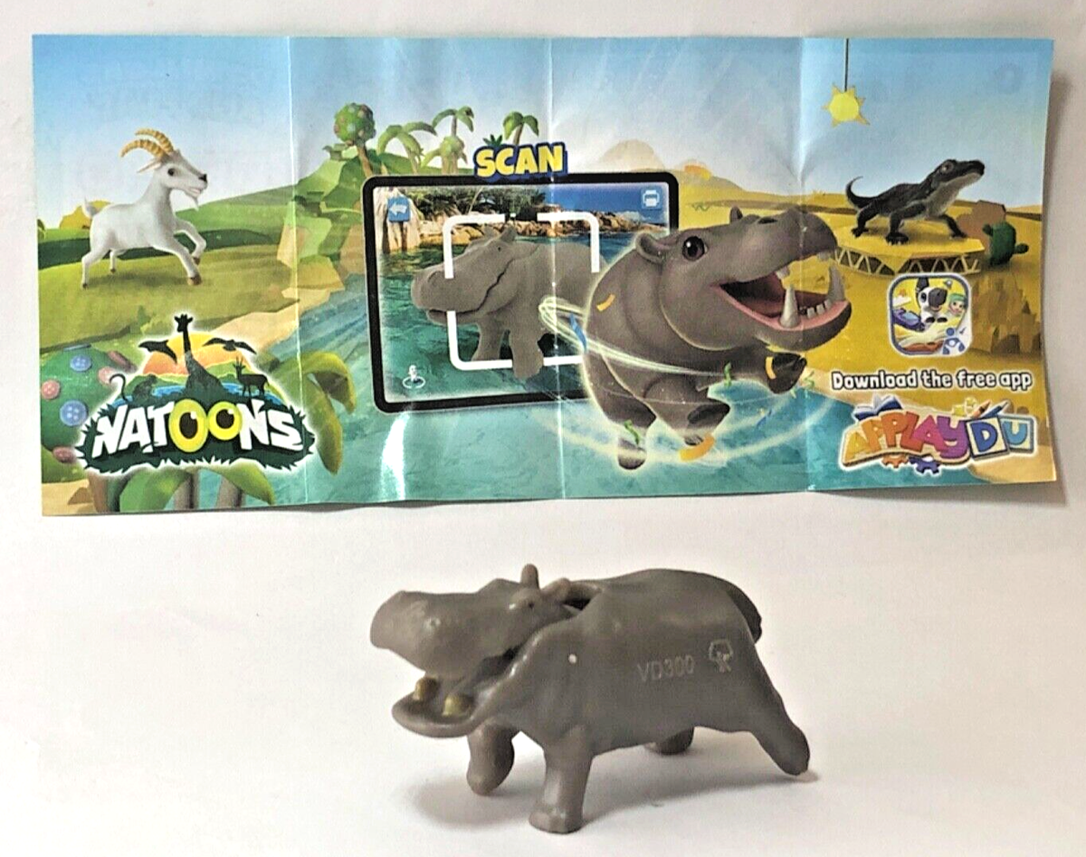 Natoons Kinder Surprise HIPPO HIPPOPOTAMUS VD300 + BPZ Paper | eBay