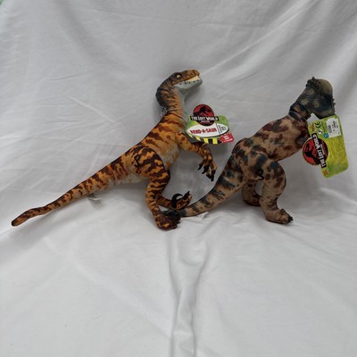1996 The Lost World Jurassic Park Bend-A-Saur (Set Of 2) Equity Toys - New