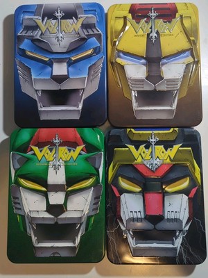 Voltron Defender Of The Universe Collection 1, 2, 3, 5 - DVD Region 1 Steelbook