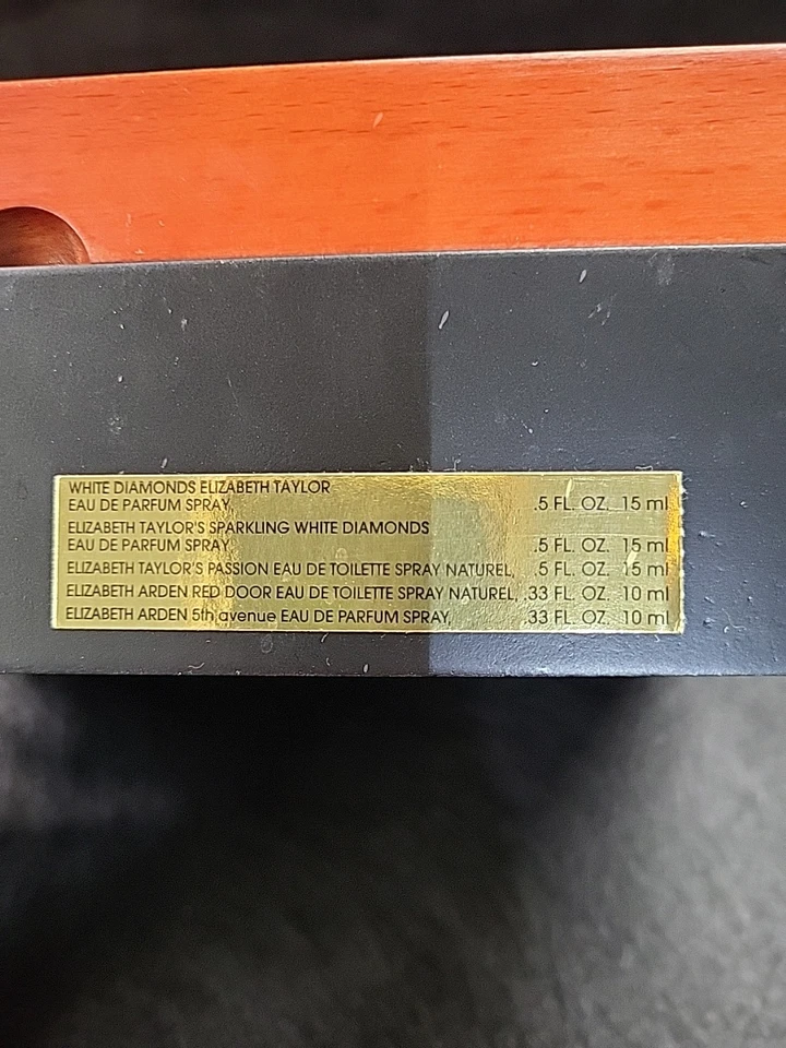 Elizabeth Arden Juego de Caja de Regalo Vintage Mujer con Puerta Roja y Perfume Quinta Avenida Foto 3 de 4