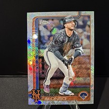 2025 Topps Chrome Logofractor Edition Pete Alonso #136