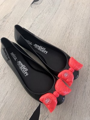 Melissa + Jeremy Scott ''Space Love'' Ballet Flats Women Size US5