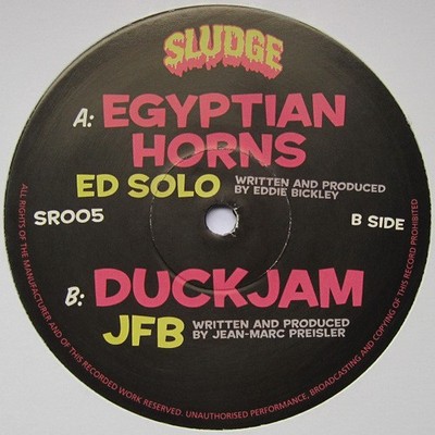 Ed Solo / JFB - Egyptian Horns / Duckjam (12'') (Very Good Plus (VG+))