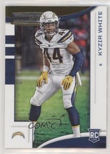 2018 Panini Rookies & Stars Rookies Gold 5/10 Kyzir White #186 1k9