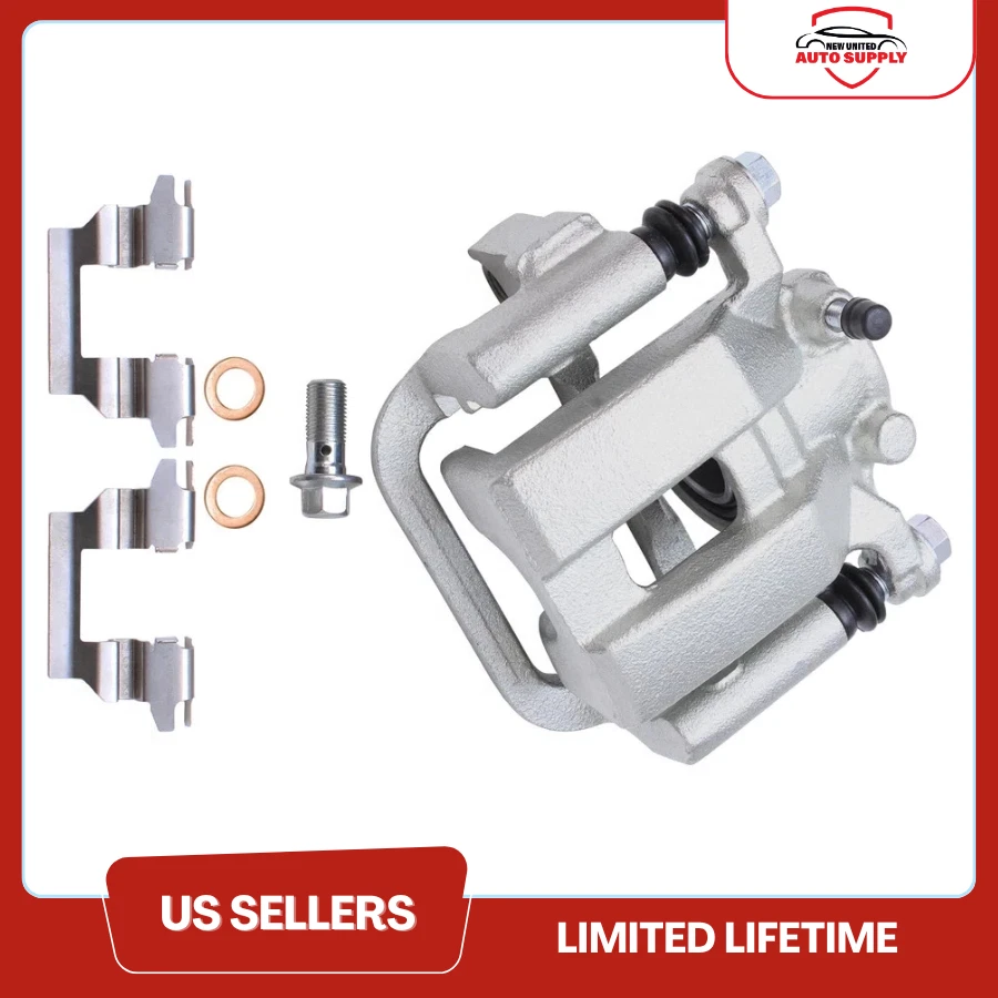 Rear Right Brake Caliper w/ Bracket for 2003-2005 Infiniti G35 Nissan 350Z Quest - Image 3 of 3