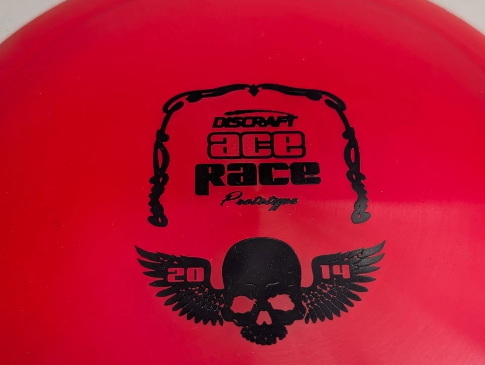 Discraft Z 2014 ACE RACE Prototype Heat Midrange Disc Golf 169g PFN Pink - Image 2 of 4
