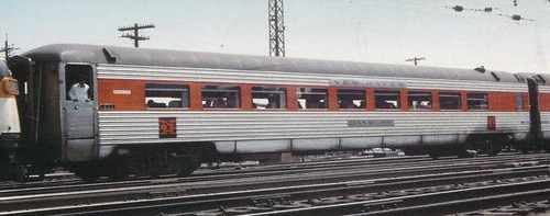 Coche de salón HO Rapido New Haven P-S 36 asientos #17133 "New Bedford" (faldas completas) | Condition: New