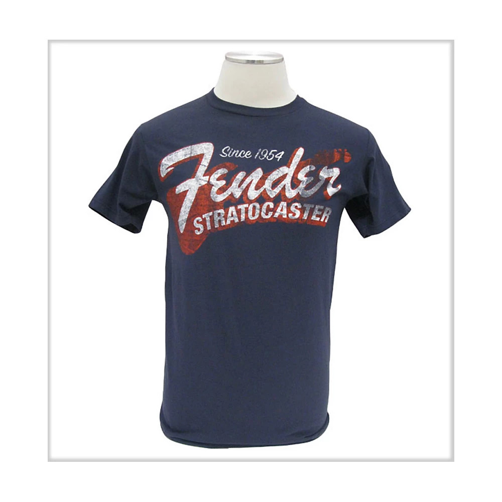 Футболка Fender Since 1954 Strat синяя 5090₽