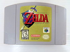 NINTENDO N64 THE LEGEND OF ZELDA OCARINA OF TIME VIDEO GAME 1997 TESTED WORKS