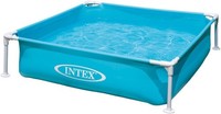 INTEX Mini Frame Paddling Pool Swimming Kids 122 x 122 x 30cm - 57173