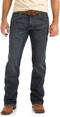 Pantalones de Mezclilla Vaqueros Estilo Retro Cortado para Bota Ajuste Relajado