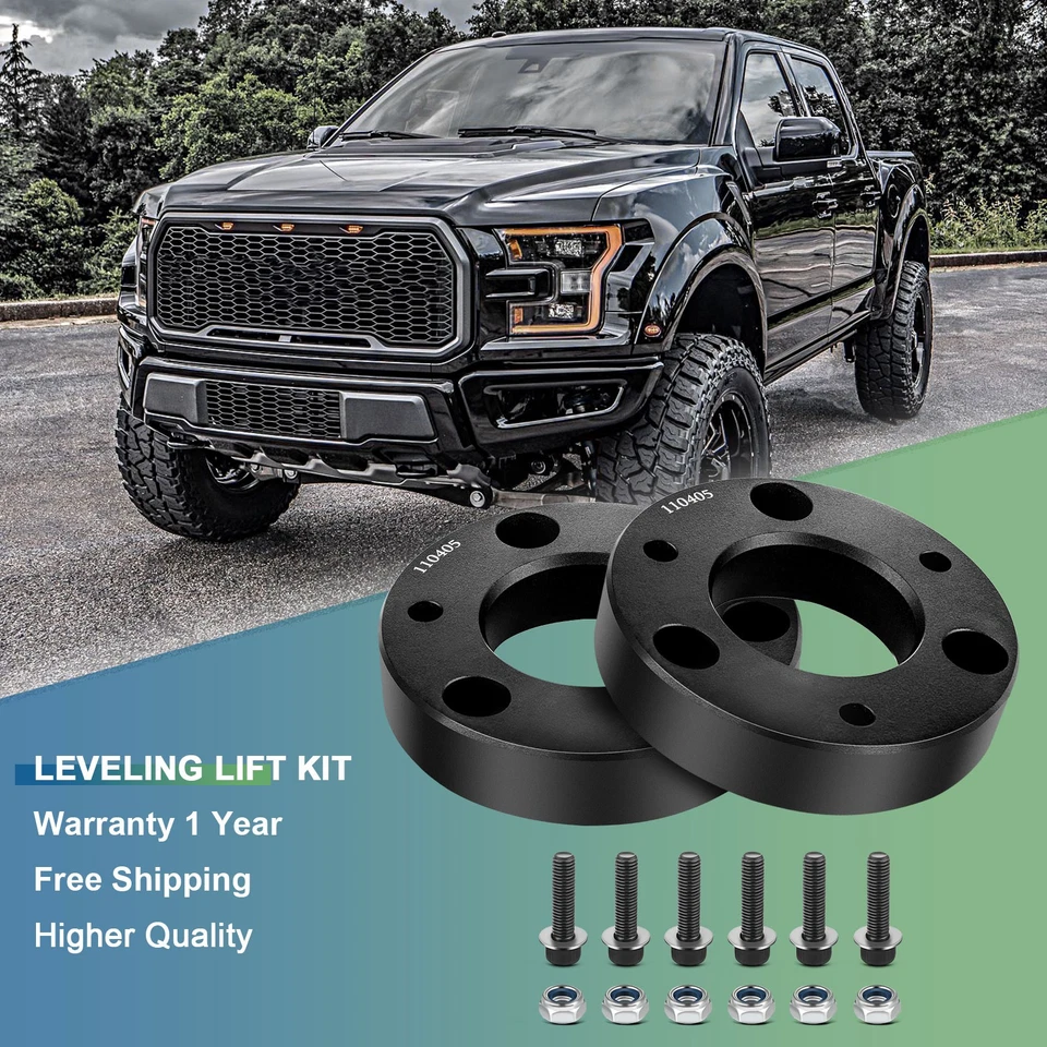 2" Front 1.5" Rear Leveling Lift Kit For 2007-2020 GMC Yukon XL 1500 Chevrolet Foto 2 de 4