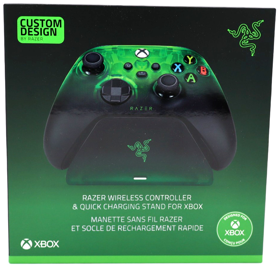 Razer Wireless Controller & Quick Charging Stand For Xbox - Custom Design