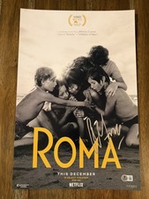 Alfonso Cuaron ‘Roma’ Director Signed 12x18 Photo Beckett Certified