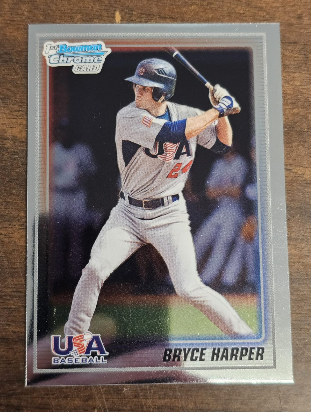 2010 Bowman Chrome Bryce Harper Team USA #USA18-BC8