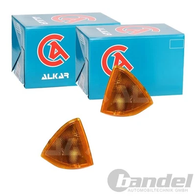2X ALKAR Clignotant Avant Gauche + Droite Compatible Avec CITROËN AX - Photo 1/4
