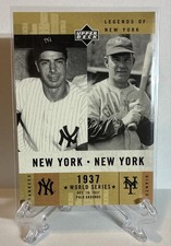 2001 Upper Deck Legends of New York - New York, New York Joe DiMaggio, Mel...