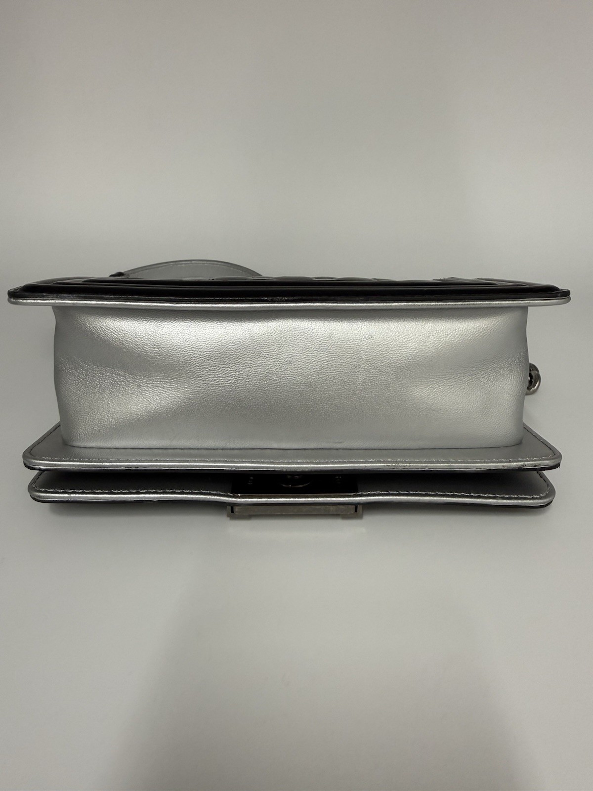 Chanel Plexiglass Pattern Two Tone Boy Bag - image 9