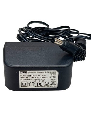 DVE Switching Power Supply 100-240V 50/60hz 12v 1.3A Model DVS-120A13FJP