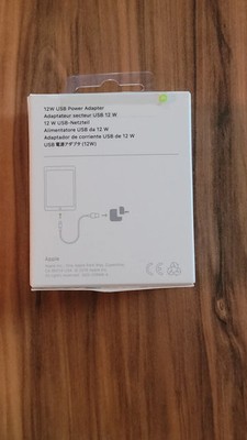Original Genuine Apple 12W USB Power Adapter Wall Charger For Apple Great Gift