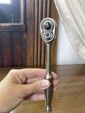 Vintage Snap-on F730 38 Drive Ratchet Chrome Usa Used Pre-owned