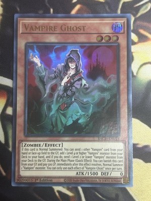 Yugioh: Vampire Ghost - BACH-EN015 - Ultra Rare - 1st Edition - NM