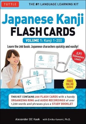 Alexander Kask Japanese Kanji Flash Cards Kit  (Mixed Media Product) (UK IMPORT)