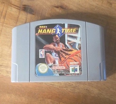 Nintendo 64 Spiel NBA Hang Time Modul Gut Retro Vintage Game 