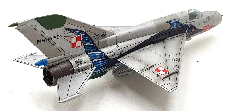 Hobby Master escala 1/72 Diecast HA0103 - Mig-21 MF Fuerza Aérea Polaca Big fish Foto 3 de 4