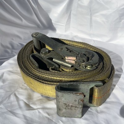 Kinedyne Ratchet Tie Down Strap PXN804   Heavy Duty Cargo Load Strap   Used