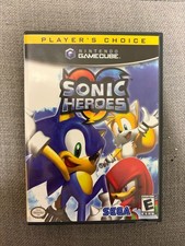 SEGA Sonic Heroes Player's Choice (Nintendo GameCube) Manual Included