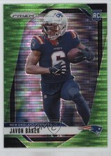 2024 Panini Prizm Rookies Neon Green Pulsar Prizm Javon Baker #344 1mh5