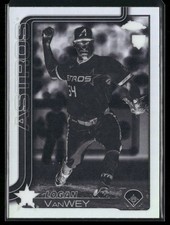 2025 Topps Chrome Update LOGAN VANWEY RC #USC141 Negative Refractor ASTROS