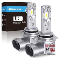 9006 LED Fog Light Bulbs, 12000 Lumens 6500K 800 Brightness Super White