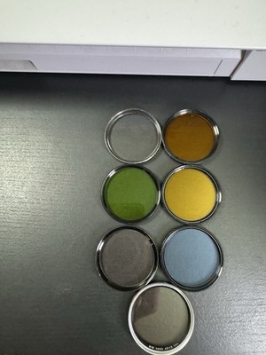 B+W 49ES KR1.5 1.1X Filter Ø 49 mm and Hoya,kenko Colored Filters 7pcs Total
