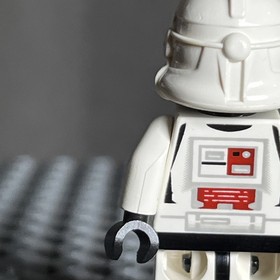 BARC Trooper Episode 3 7250 Red Clone Star Wars LEGO Minifigure sw0130 - 3K