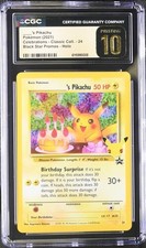 Pikachu Birthday #24 Prices | Pokemon Celebrations | Pokemon Cards
