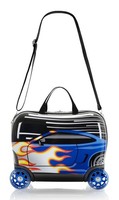 Heys Fashion Luggage Ride - On Trolley Trolley Race Car Schwarz Motiv Neu