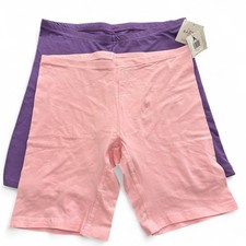 Womens Pink and Purple Shorts